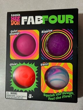 Needoh fab four teenie-New Sealed